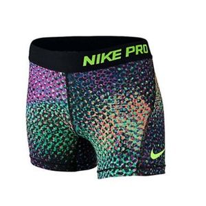 Nike Pro Cool 3 Training Shorts (Girls)